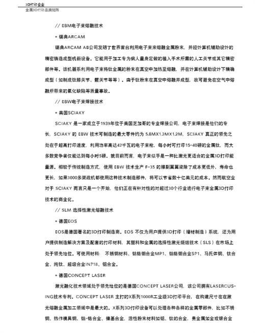 3D打印与汽车行业白皮书（下）