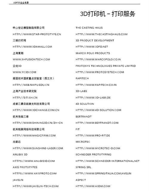 3D打印与汽车行业白皮书（下）