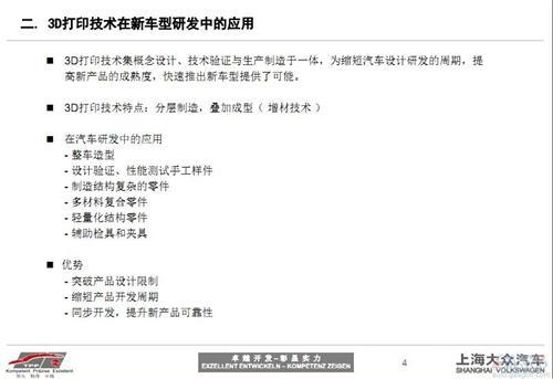 3D打印技术在汽车研发中的应用