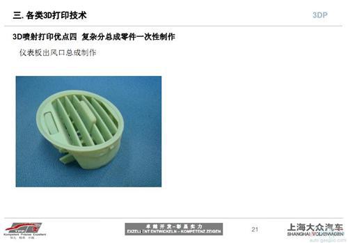 3D打印技术在汽车研发中的应用