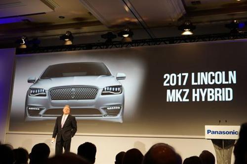 【2016CES】松下与Lincoln合作开发新款混动汽车