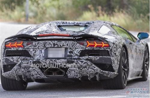 兰博基尼酷绚新车型 2018款Aventador Roadster升级版谍照