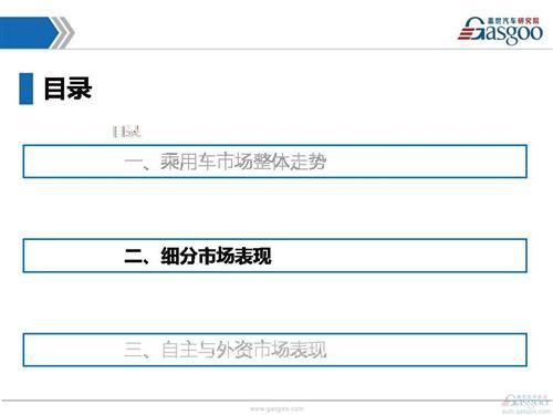 【销量分析】2016年8月乘用车市场销量分析报告