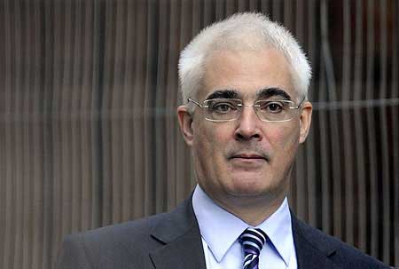 图:英国财政大臣达林(alistair darling)