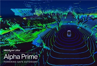 黑科技，前瞻技术，自动驾驶，Velodyne Lidar,Velodyne激光雷达传感器,Alpha Prime激光雷达传感器，Velodyne自动驾驶，汽车新技术