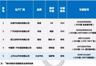 碰撞试验,帕萨特，皓影