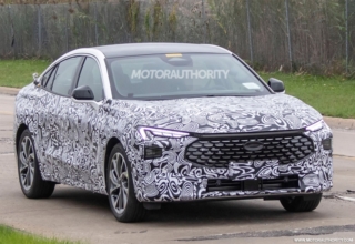 福特中国设计部门主导 2023年款福特Fusion测试车曝光