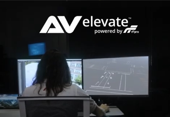 rFpro推出用于AV开发的AV Elevate仿真解决方案