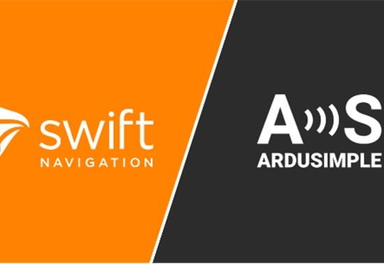 ArduSimple与Swift Navigation合作加速开发厘米级精确定位产品和应用