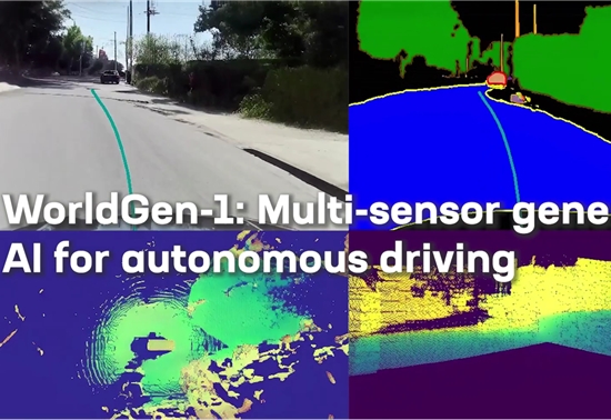 Helm.ai推出用于自动驾驶的多传感器生成式AI基础模型WorldGen-1