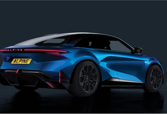 采用轮边电机动力 Alpine A310预告图发布