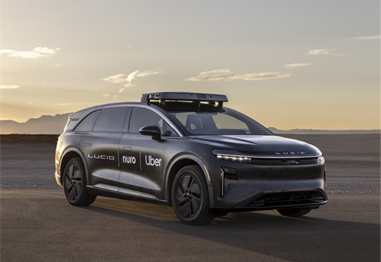 Uber宣布与Lucid、Nuro合作，2026年共同推出自动驾驶出租车