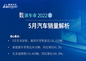 数读车市2022—5月销量解析