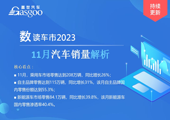 数读车市2023-11月销量解析