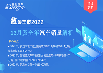 数读车市-2022年12月及全年销量解析