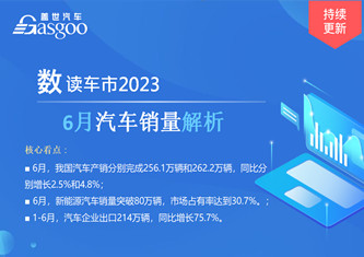 数读车市2023-6月销量解读