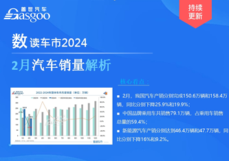 数读车市2024-2月销量解析