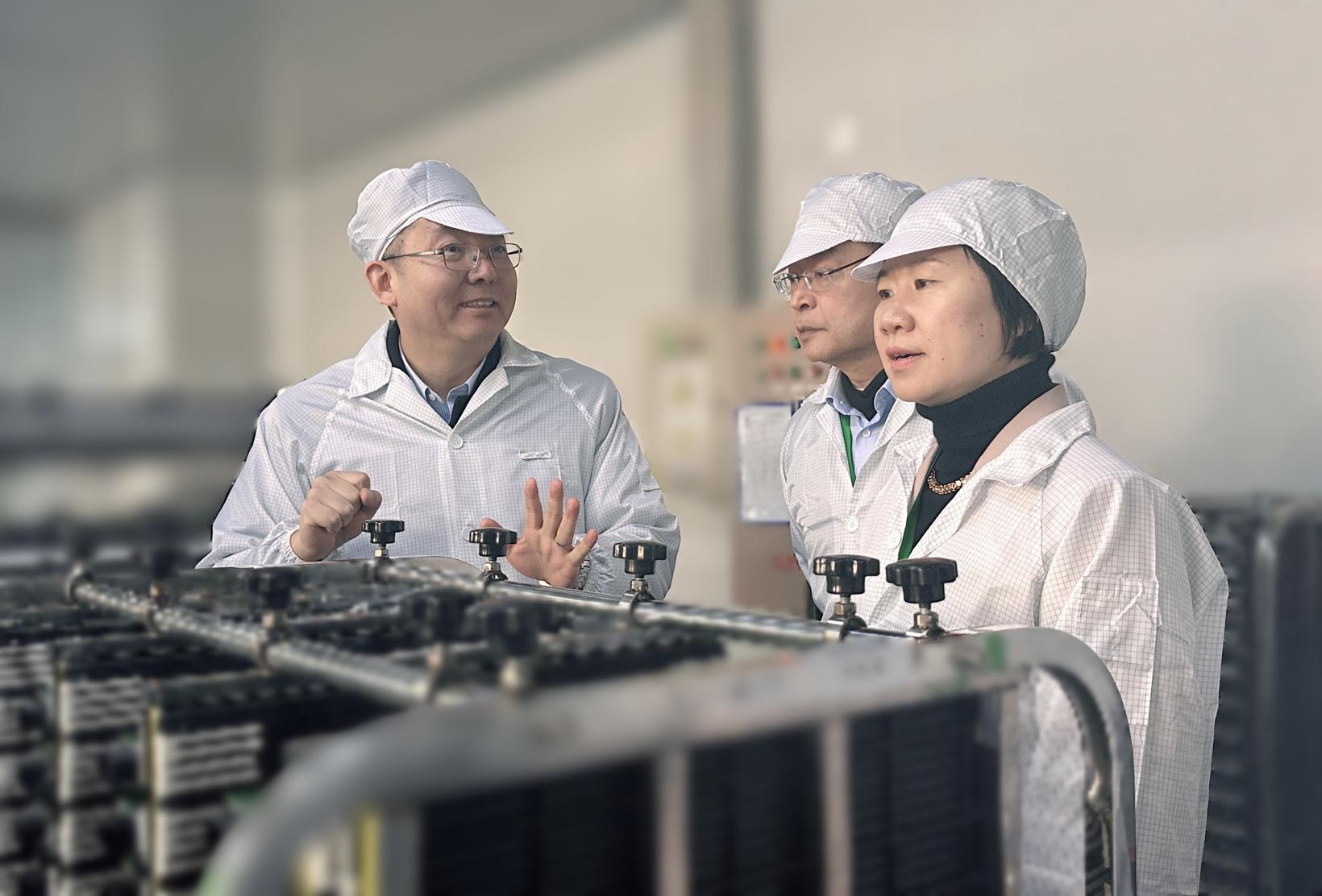 欧美同学会嘉定分会汽车专委会一行走访调研上海电驱动