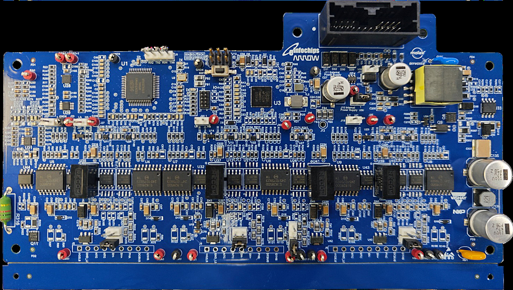 Arrow Electronics和威世推出适用于轻型电动汽车的可扩展牵引逆变器参考设计