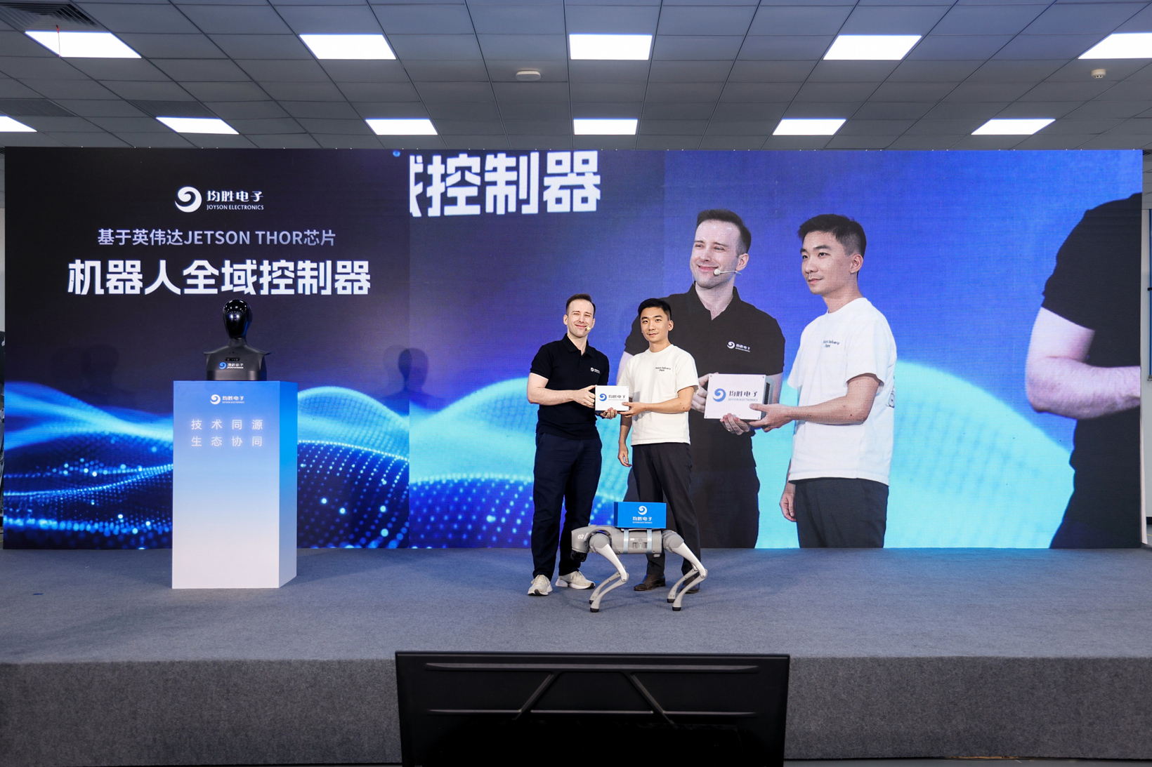 均胜电子发布机器人AI头部总成与基于Jetson Thor的全域控制器