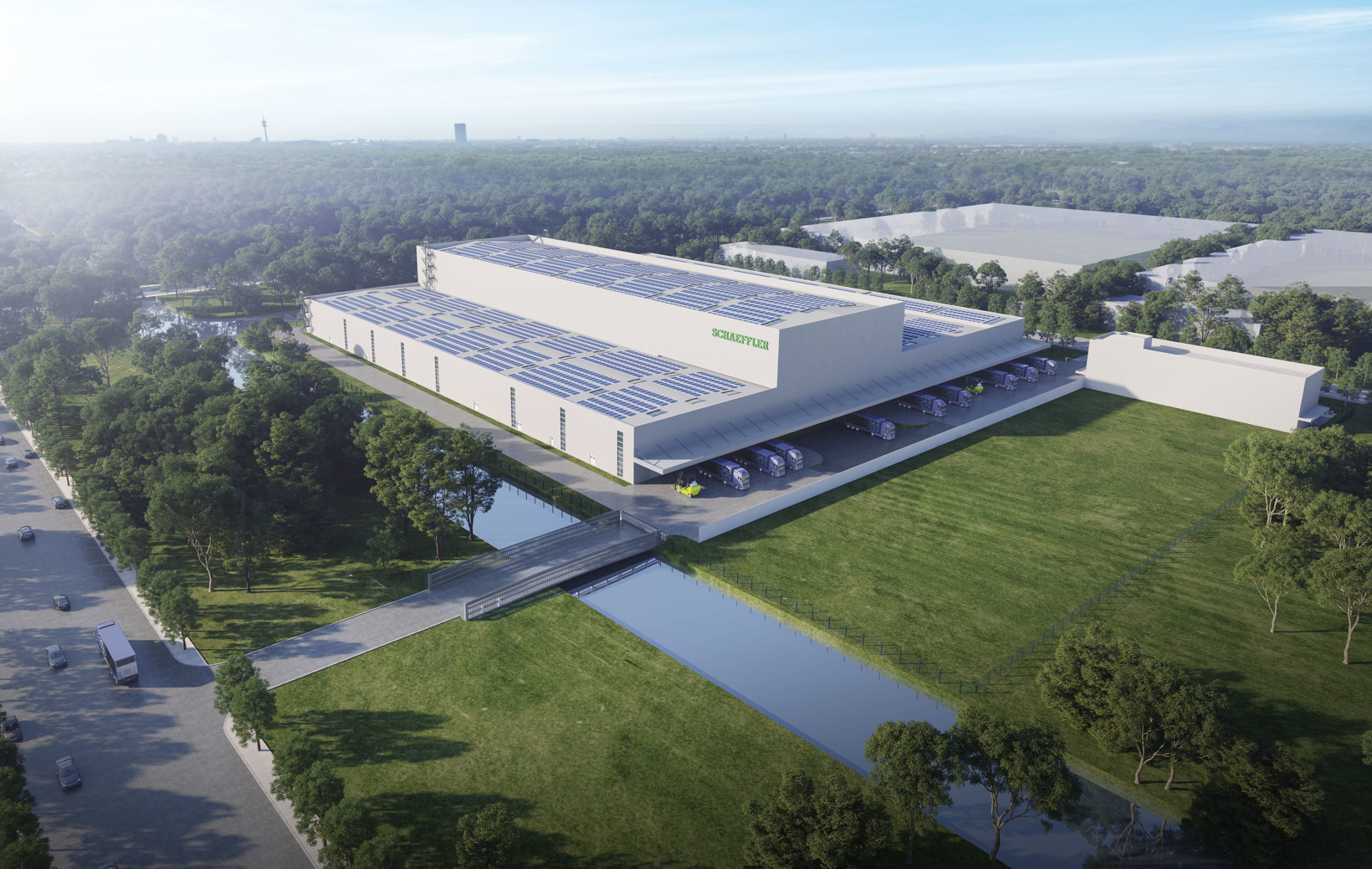 舍弗勒中国区物流中心在太仓开业