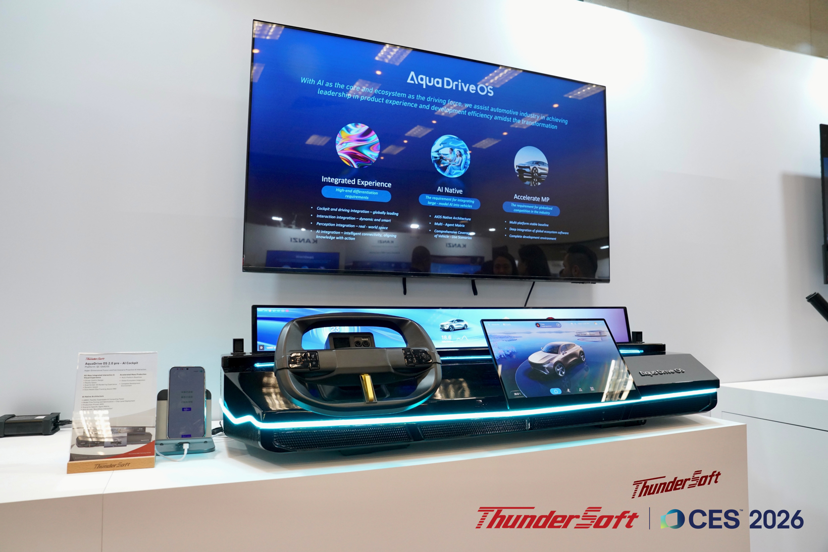 CES 2026: ThunderSoft unveils two flagship AI cockpit solutions