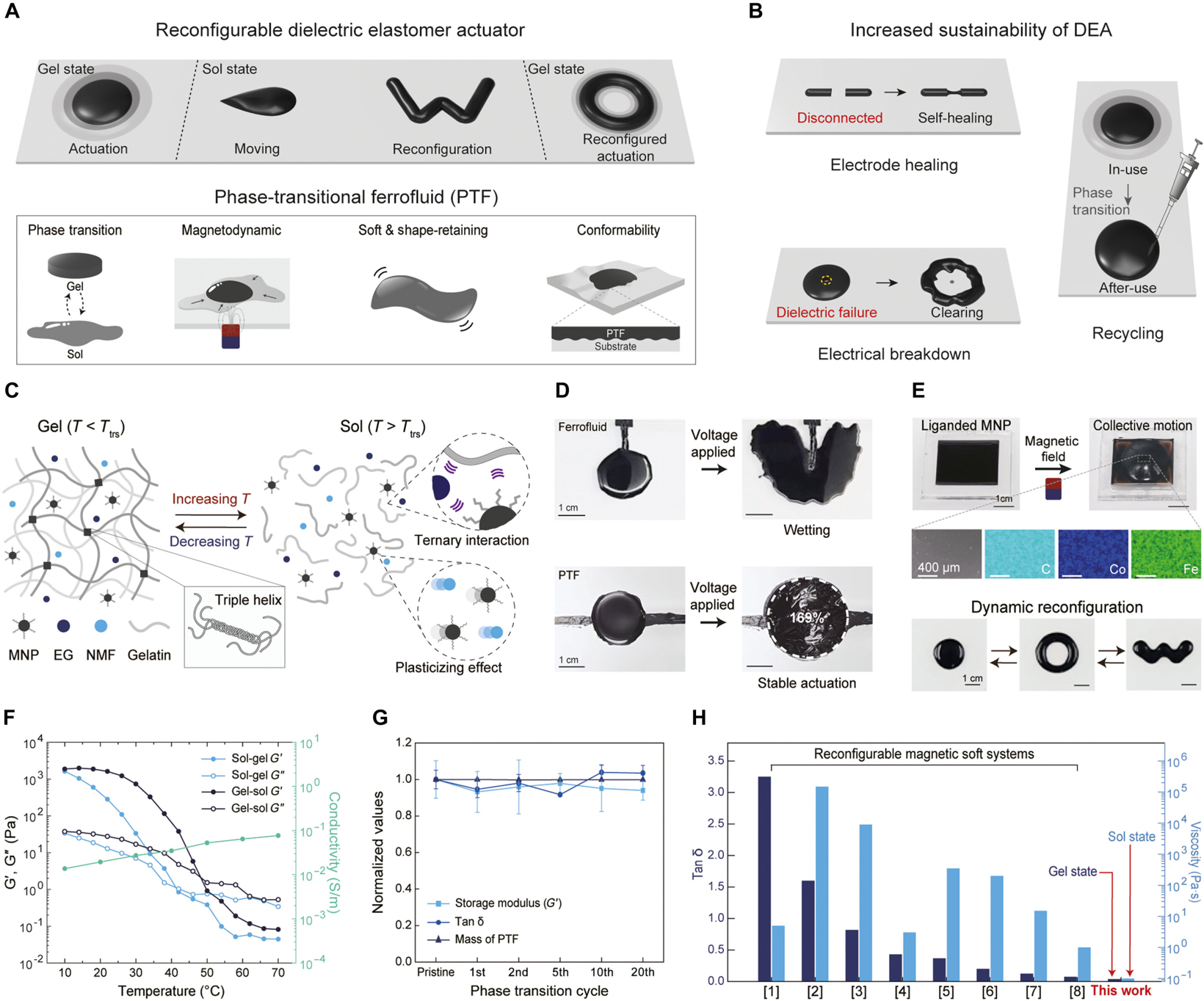 研究人员开发类似黏液的人工肌肉 可实时改变形状、自我修复和重复使用