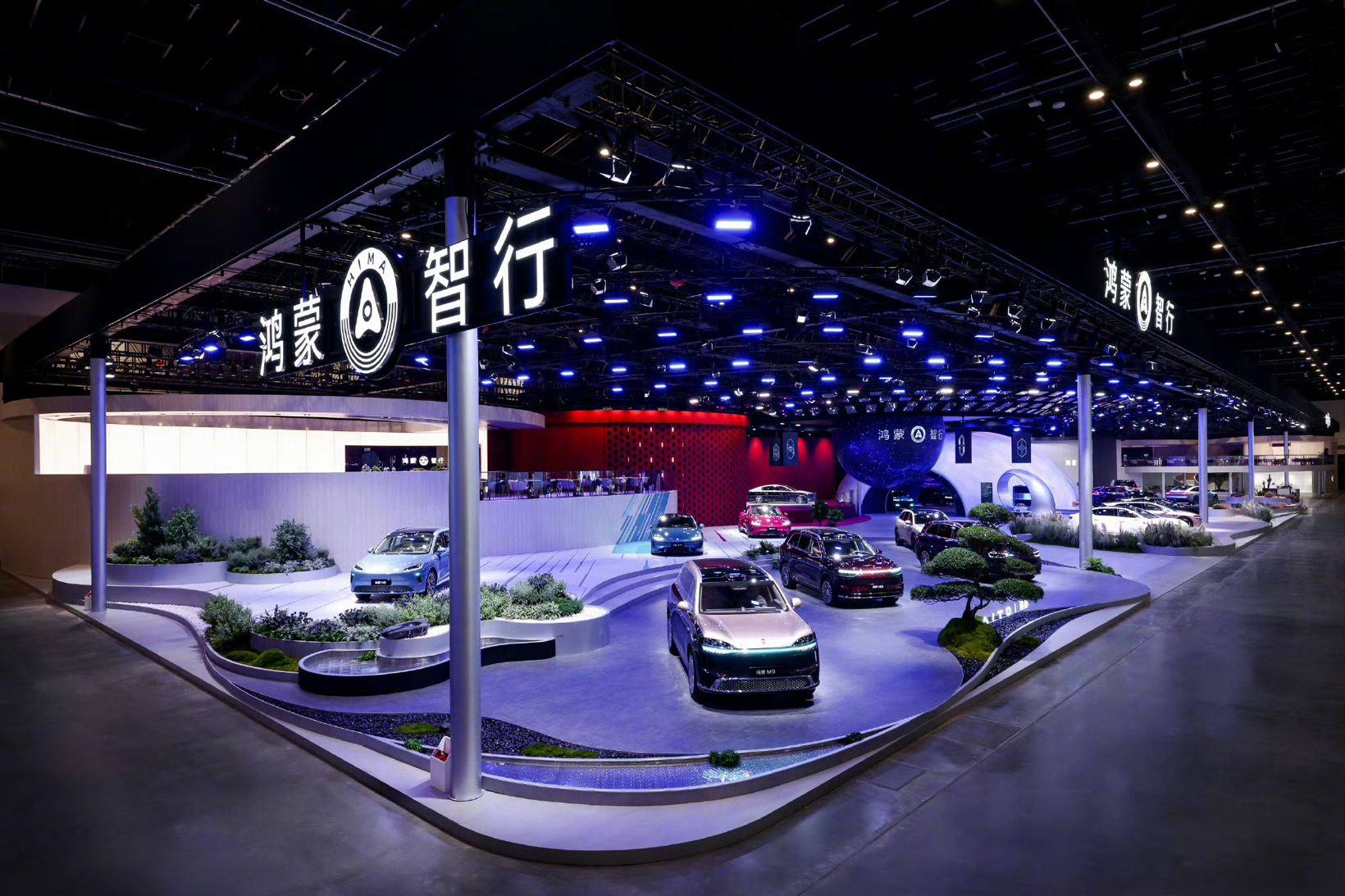 华为不造车，却填满北京车展