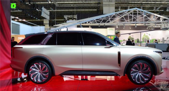 定位纯电动豪华大型suv 红旗e115概念车将于年内量产