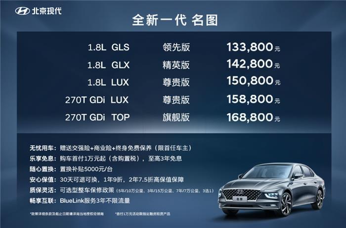 全新一代名图携手名图纯电动齐上市能否重新扛起销量重任