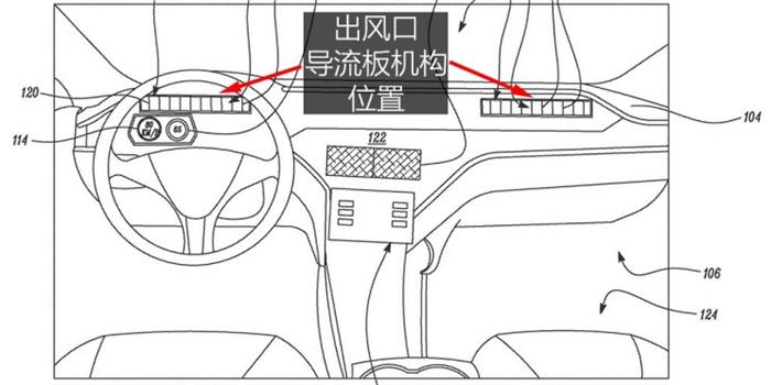 挡风玻璃出风口结构图图片