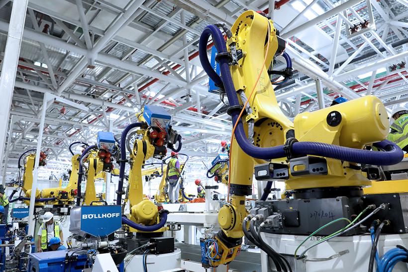 走进主机厂,上汽大众meb工厂