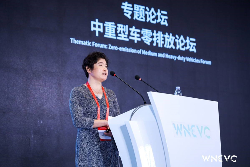 WNEVC 2021 | 交通部公路科学研究院物流中心主任蔡翠：中国货车运行状况与特征