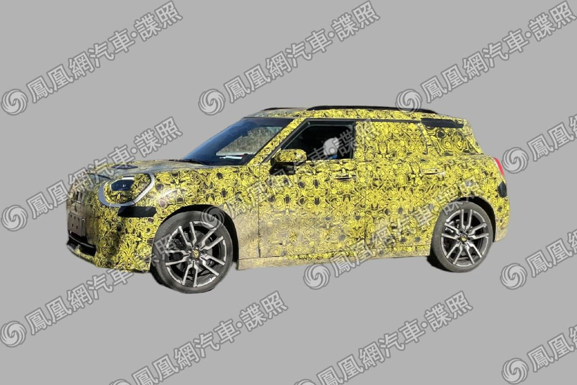 Mini Aceman谍照曝光，定位纯电跨界车