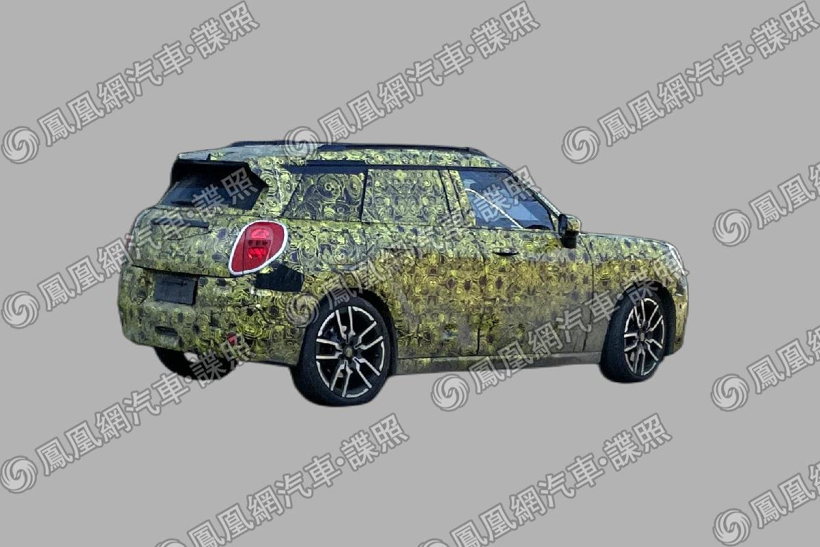 Mini Aceman谍照曝光，定位纯电跨界车