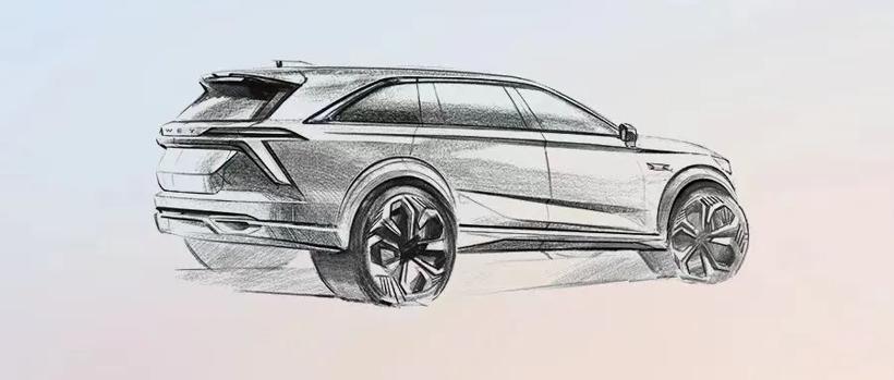 魏牌将发布首款大六座SUV