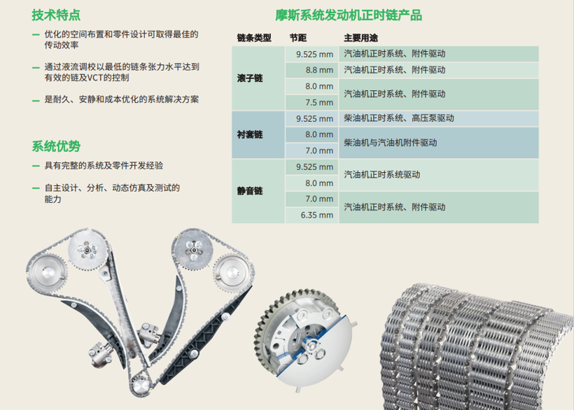 博格华纳正时链系统