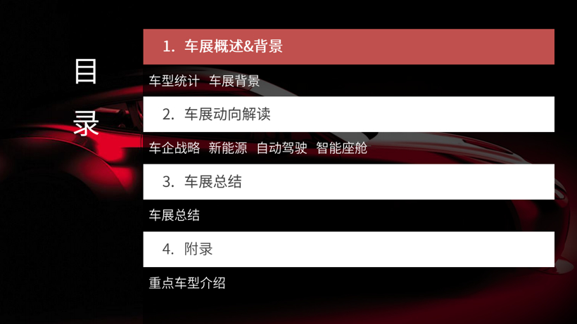 2023广州国际车展报告