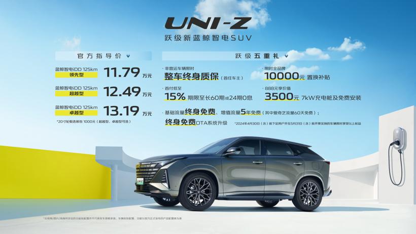 可插混可增程！11.79万元起，长安UNI-Z正式上市