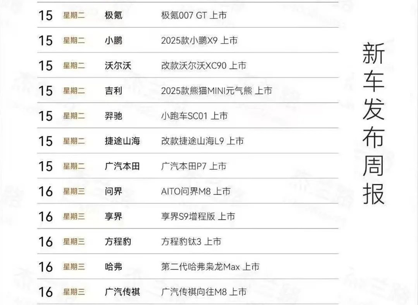 24小时狂甩10款新车，谁能熬过“窒息式内卷”？