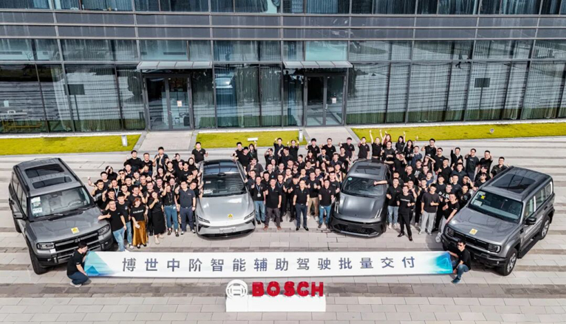 博世中阶智能辅助驾驶迎来批量交付