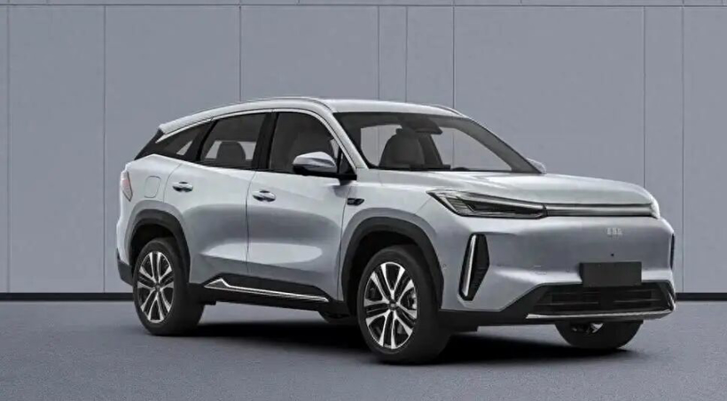 吉利银河全新五座SUV实车曝光