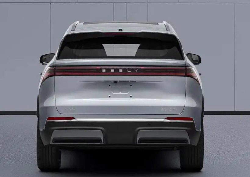 吉利银河全新五座SUV实车曝光