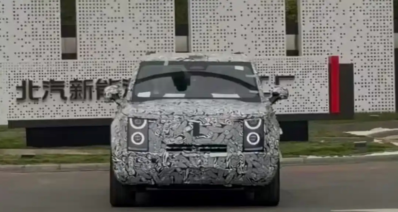 新车谍照丨享界硬派SUV、小米昆仑增程…