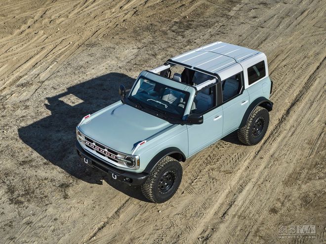 福特Bronco Raptor预告图发布 将2022年首发