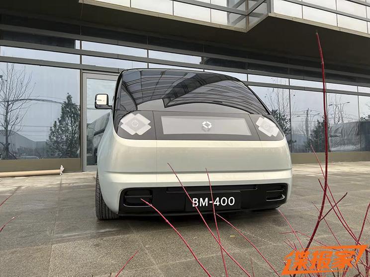 盒子汽车首款车型谍照曝光 或为MPV