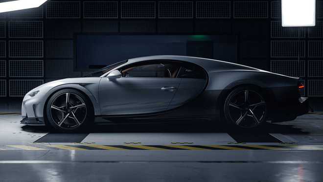 布加迪Chiron Super Sport亮相2022 CES展会