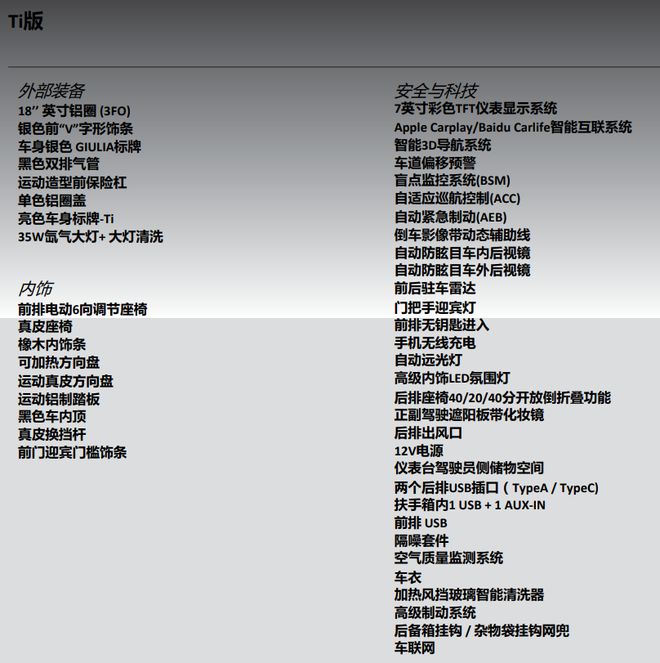 阿尔法·罗密欧新Giulia实车首曝 预售38.98万起