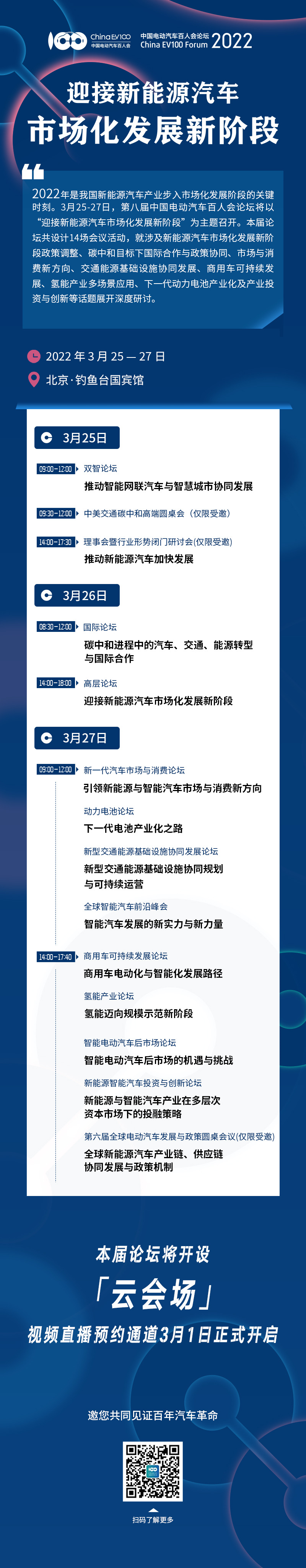 云端见！中国电动汽车百人会论坛（2022）云观众报名正式启动