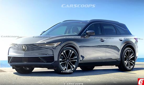 讴歌ZDX纯电版渲染图曝光 或将于2023年发布